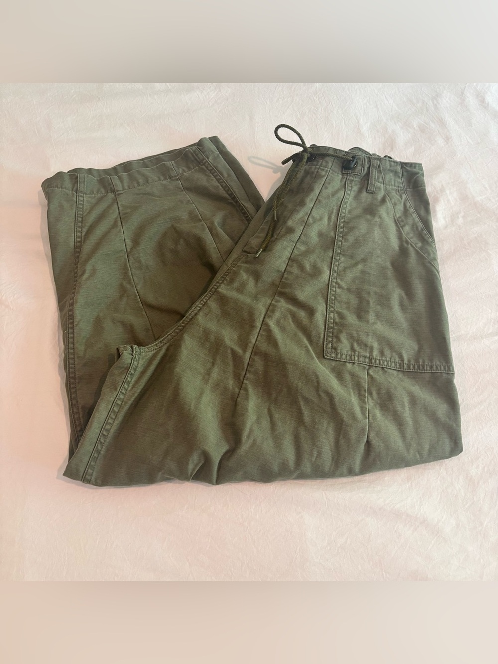 Needles HD Fatigue Pant Olive - Picture 7 of 8